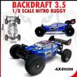 BackDraft 3.5 1/8 Scale Nitro RC Buggy